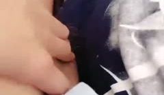 户外公园厕所勾引路人操我!