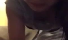 颜值很高的女生叫声也放荡!