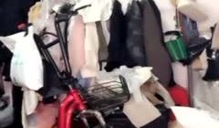 颜值不错骚气大奶妹子双人啪啪 开裆肉丝绳子绑住双