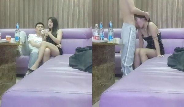 强行脱下小县城的KTV里的陪酒女的内裤，直接一发