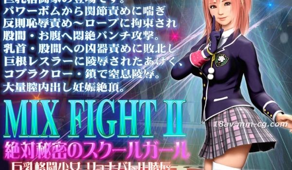 [3D]MIX FIGHT2絶対秘密のスクールガ