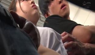 NHDTB-851 巨乳J○痴汉电车 発育した胸