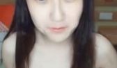 超高颜值清纯美女校花跟男友开房