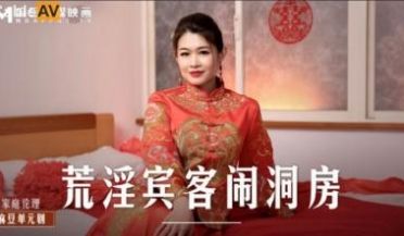 国产麻豆AV MD MD0232 荒淫宾客闹洞房