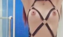 小情侣玩儿吊操