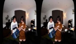 CACA-277 【VR】男子大学生のたまり场に