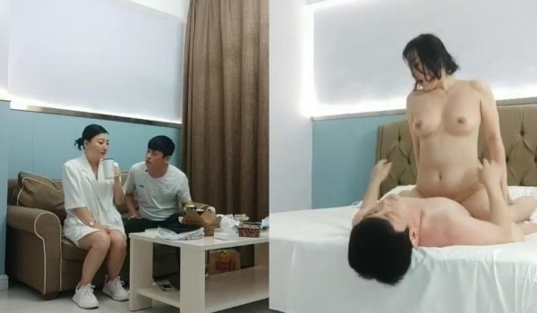 网聊168CM良家少妇，休息会再来一发，舌吻吸奶