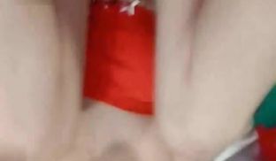 圣诞礼物尽然肛塞淫荡到粉丝还是塞了肉棒进肛肉棒太