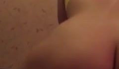 女上位 女友的圆润肥臀。