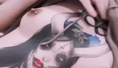 极品身材性感纹身妹和女友啪啪系列1。