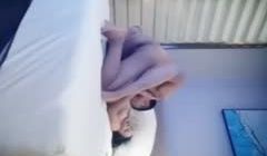 约了个短裙大奶妹子酒店啪啪，呻吟娇喘大声非常诱人