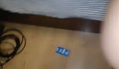 黑丝女仆萌妹子露脸剧情演绎勾引外卖小哥哥啪啪，送