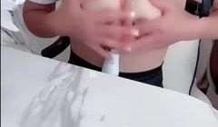 性感机长制服美乳小姐姐假肉棒玩弄骚穴爽得白浆直流