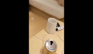 乳晕超大的胖妹子逼逼比较松还是得大黑牛才能满足她