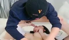 剧情演绎～很久没被干的美女找外送茶来喝！没想到一
