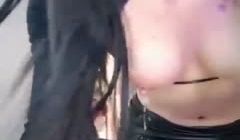 【电臀女郎来袭】马甲线细腰极品肥臀 ，皮短裤露多