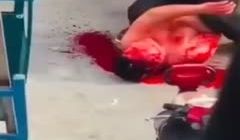 发生什么事头都打爆了