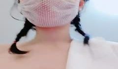 第一骚女卫生间自慰，振动棒猛操高潮多次狂喷，美臀