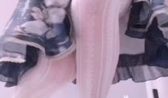 洛丽塔白丝少女