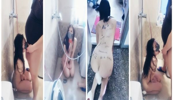 完美身材【高级宠物】终极调教新玩法 全裸后背写满