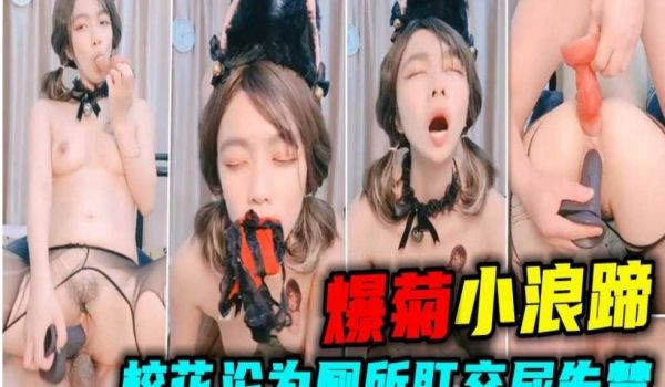 爆菊小浪蹄校花沦为厕所肛交尿失禁