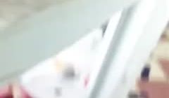 城中村出租屋偷拍附近的年轻打工妹洗澡