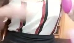 骚气外漏极品美女理发店勾引发型师激情啪啪操 关店