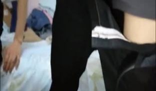 狠狠操长发眼镜妹