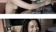 酒店里面和可爱新人女友小雨露脸口交.手持镜头强力