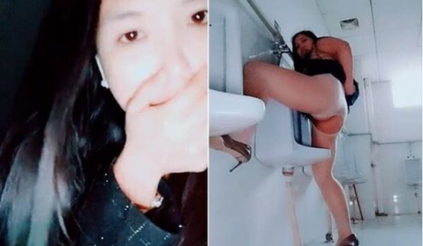 传说中厕拍大神原来都这些女人拍的,少妇胆很肥,潜