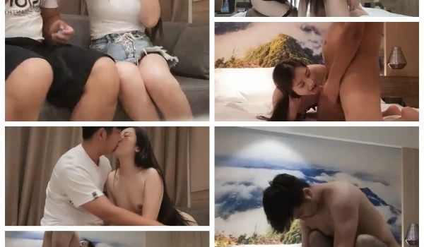 高颜值白衣妹子，舌吻摸奶调情穿上黑丝情趣装，抽插