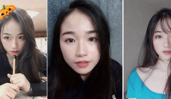 大眼睛清纯美少女,散发青春甘甜气息,初恋般的感觉