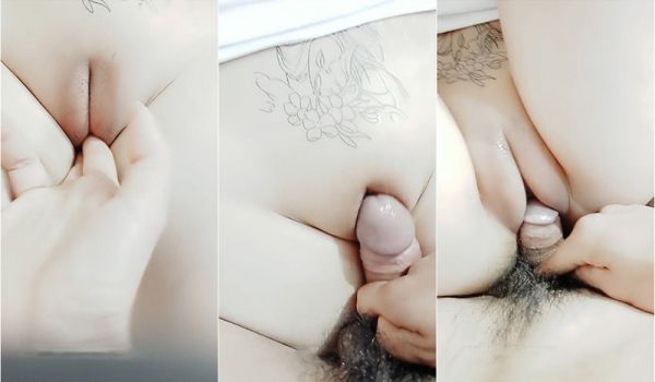 弟弟不在家,勾引同一屋檐下弟媳妇,无毛白虎肥美鲍