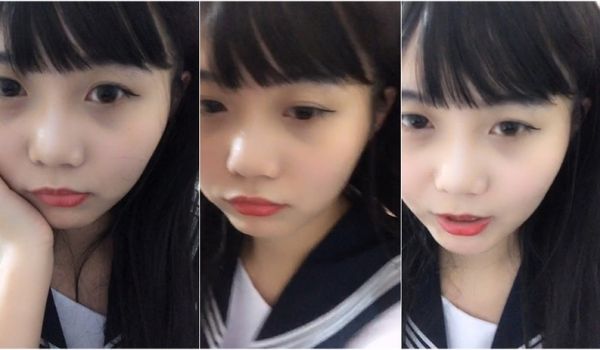 年龄不大,身材娇小可爱萌妹,学生制服诱惑,玩的越
