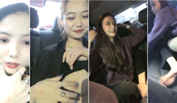 OO后姐妹花被渣男开车到户外玩耍,脱光光互相吸允