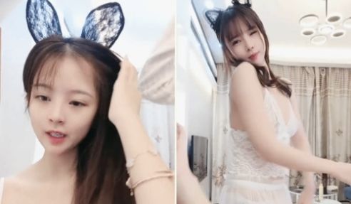 妖妖和兔兔颜值姐妹花！桌子上一堆道具挑选！穿戴玉