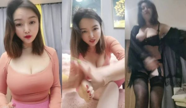 御姐范风骚御姐！紧身裤肉感十足！吊带黑丝高跟鞋，