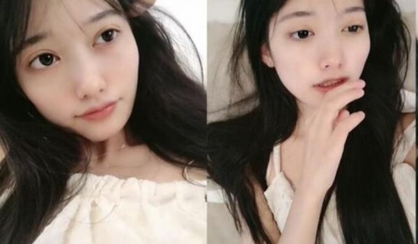 校花女神，超级清纯【蔡蔡仙女】冉冉升起的新星，她