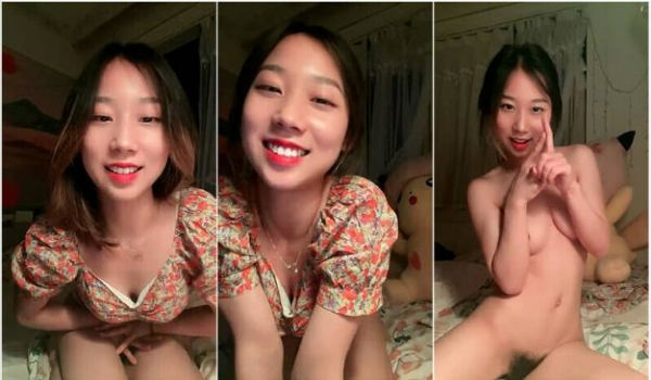 青春无限,可爱迷人学生妹子,放假在闺房背着父母撩