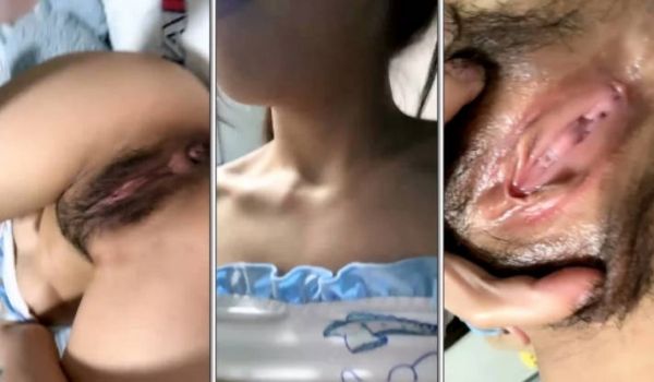 双马尾美少女，邻家妹妹白丝袜，紧致多毛骚逼，张开