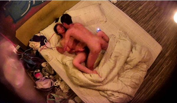 贵在真实主题酒店纯上帝视角偸拍一对戴着眼镜的学生