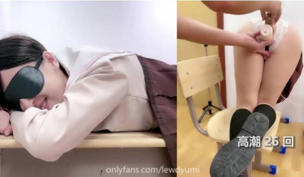 纯欲反差清纯少女『优咪』性奴女学生肛门调教、双穴