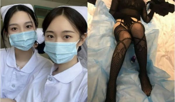 究极露脸反差婊！白天是清纯美丽的小大夫，晚上是有