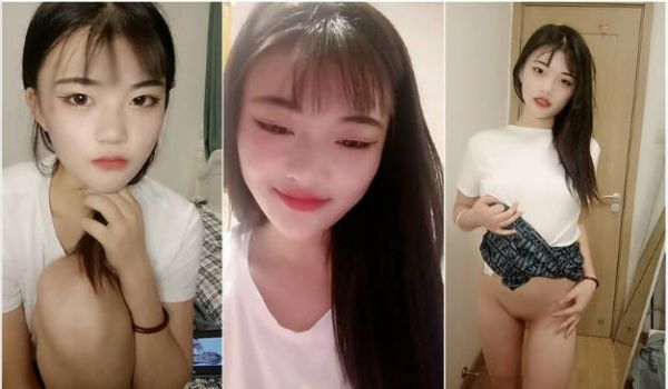 纯欲系美少女,长相清纯,校花级颜值,没想到也会下