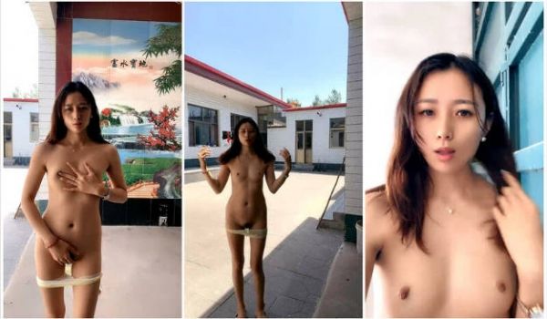 农家院里的良家小少妇，全程露脸一个人在家就是发骚