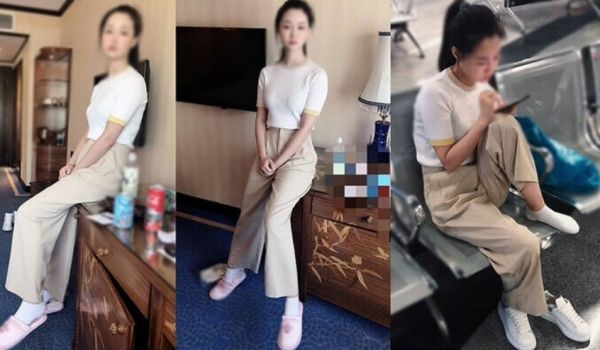 白色棉袜控性癖小伙套路坐臺少妇,声称只做大保健,