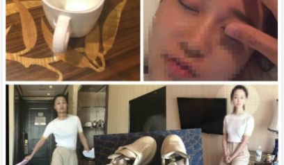 出国旅游女友喝多醉倒 酒店被我随意摆弄平常不让的