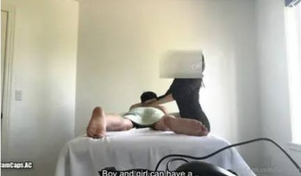 【英文对白字幕】预约上门女按摩师自愿献身韩国大屌