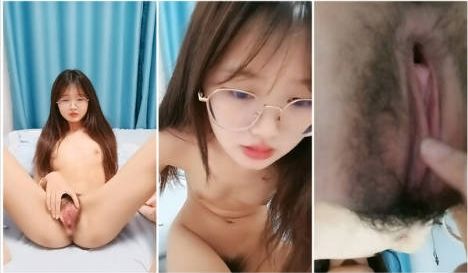 文静甜美OO后眼镜学生妹,有点贫乳,十足的反差婊