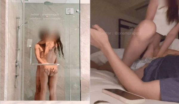 越南蜂腰长腿模特小只马反差网黄「onemorep